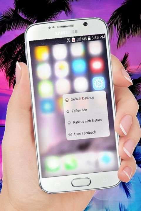 Theme iPhone 7 Launcher iOS 10 screenshot 2
