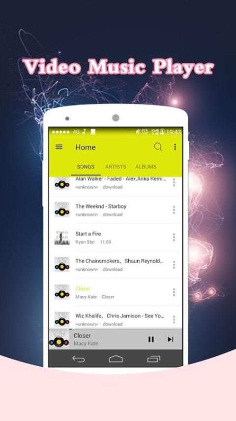 Video Music Player screenshot 2