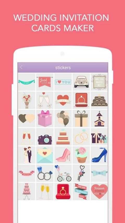 Wedding Invitation Cards Maker скриншот 2