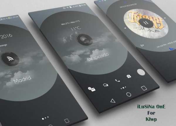 ILuSiOna One XIU for Klwp screenshot 7