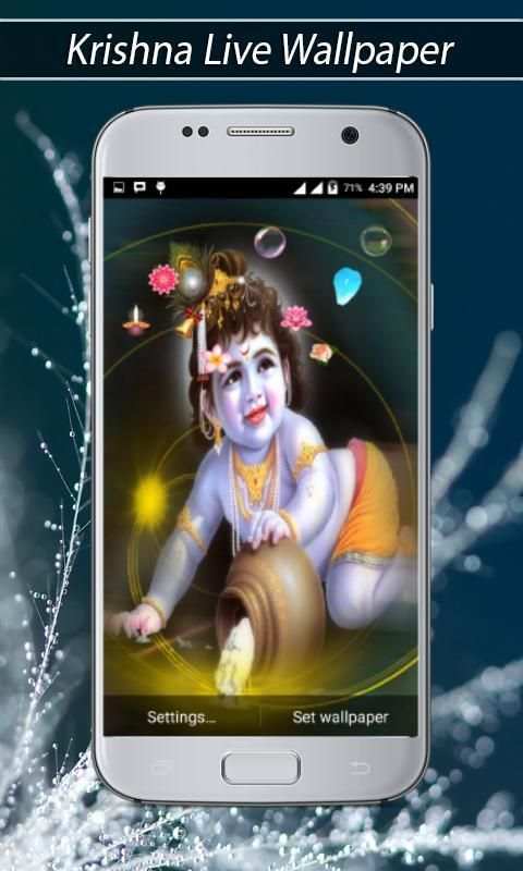 Krishna Live Wallpaper screenshot 4