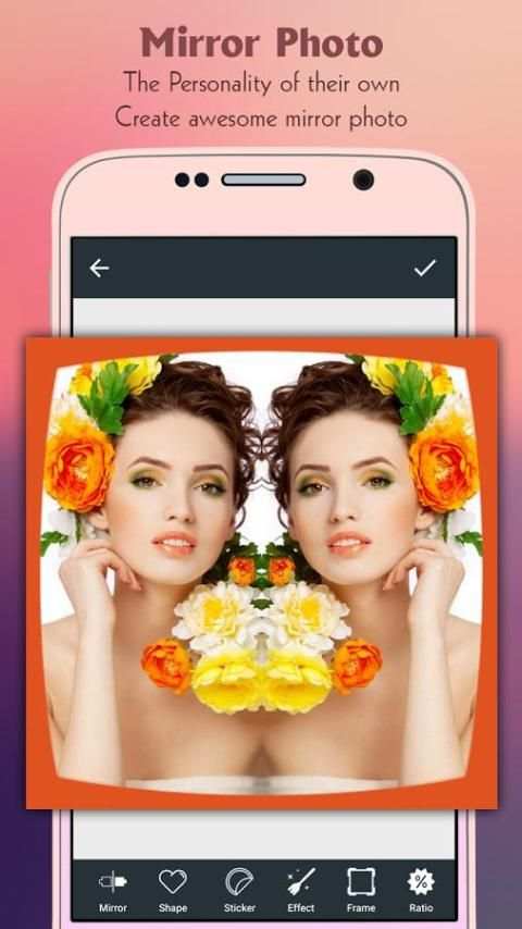 Mirror Photo Editor скриншот 4