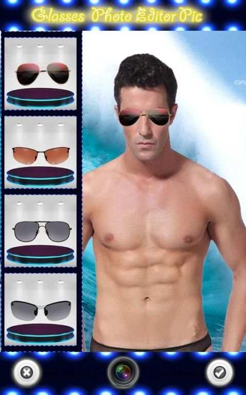 Glasses Photo Editor Pic screenshot 3