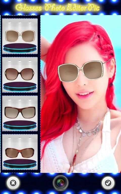 Glasses Photo Editor Pic screenshot 2