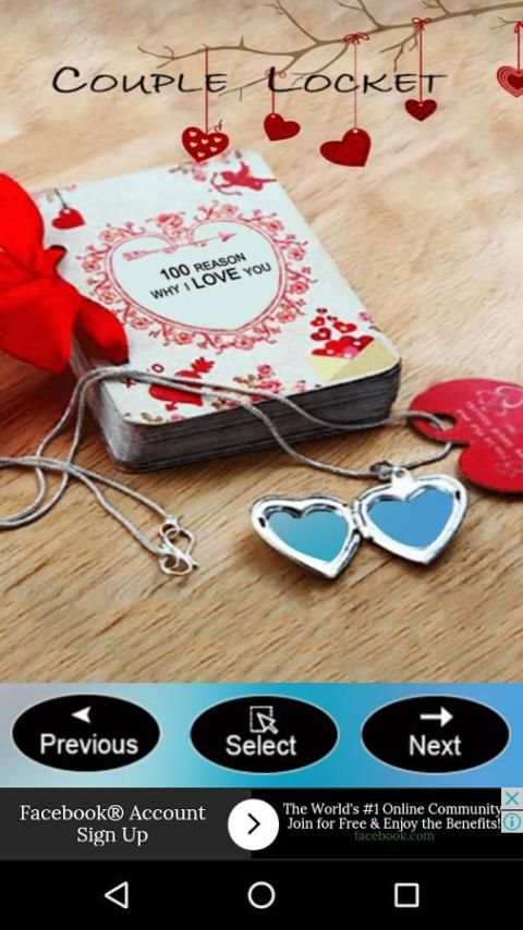 Love Locket Photo Frame скриншот 2