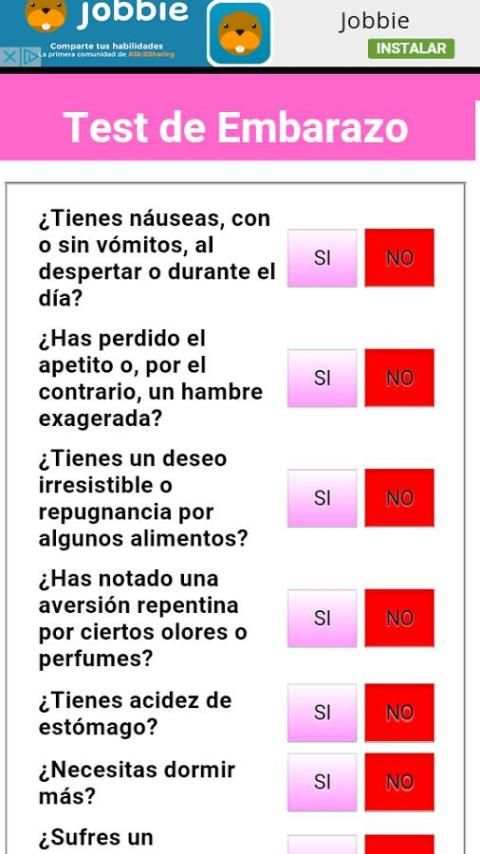 Test de Embarazo скриншот 3