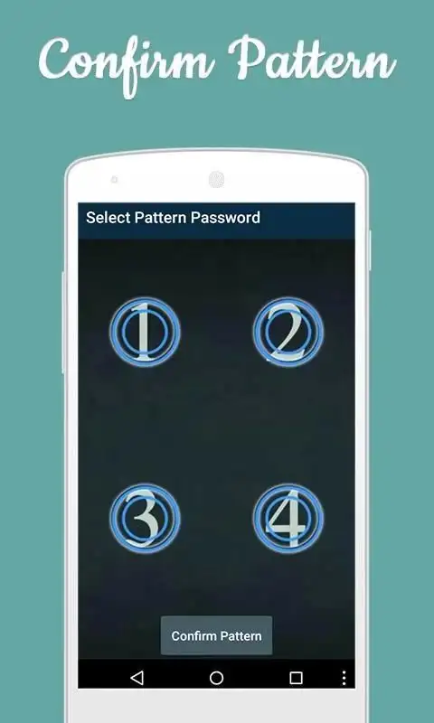 Knock lock Pattern Lock скриншот 4