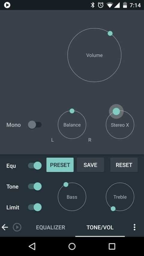 Skin for Poweramp Material screenshot 10