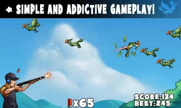 99 Bullets Bird Shooting स्क्रीनशॉट 3