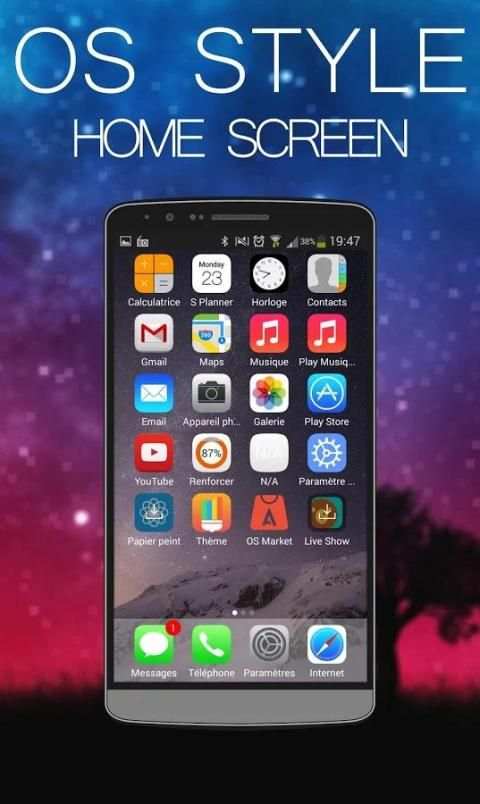 OS 10 Launcher for Iphone 7 screenshot 3