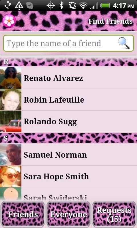 Cheetah Theme for Facebook screenshot 3