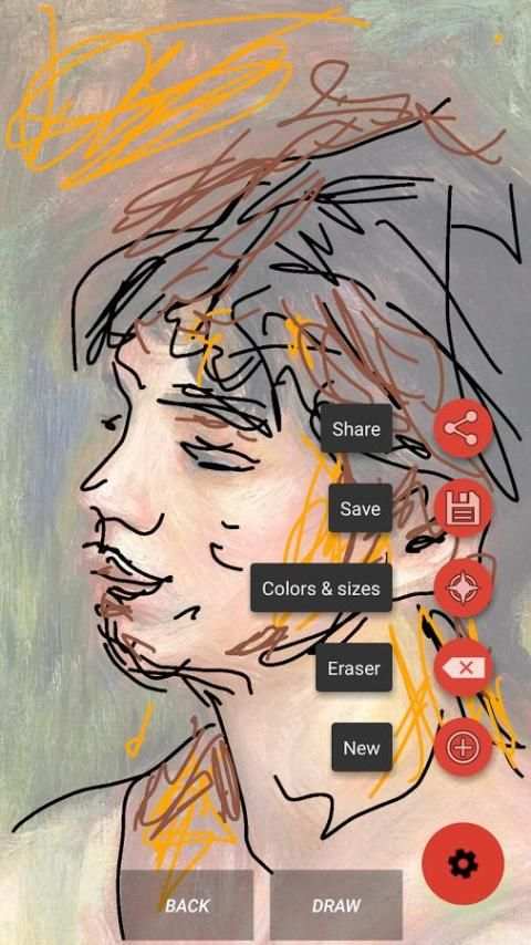 Sketch Artist Draw on Painting 7 تصوير الشاشة