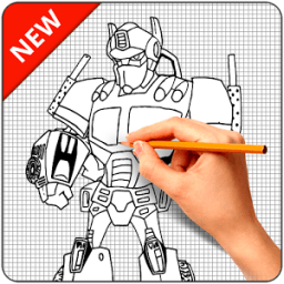 How to Draw Robot Characters иконка