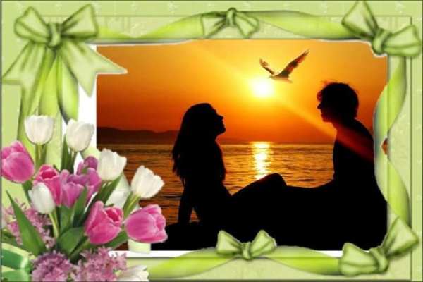 Photo Frames Romantic Flower स्क्रीनशॉट 2
