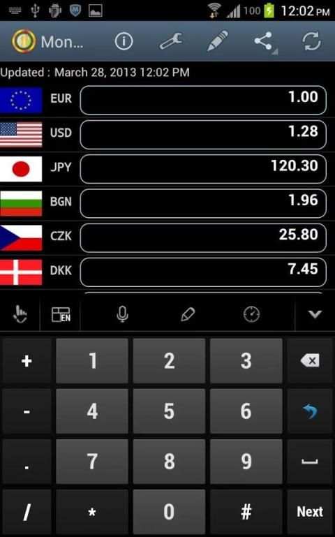 Money Changer स्क्रीनशॉट 7