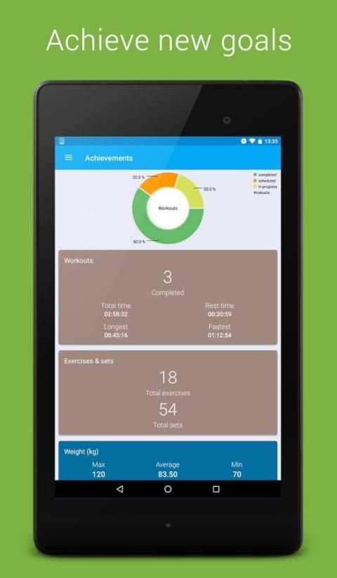 Tracker: Workout & Gym Log स्क्रीनशॉट 14