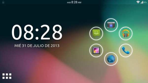 Theme ICS/JB - Smart Launcher скриншот 2