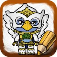 Как Рисовать Лего Легенды Чимы