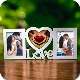 Wooden Dual Photo Frames HD иконка
