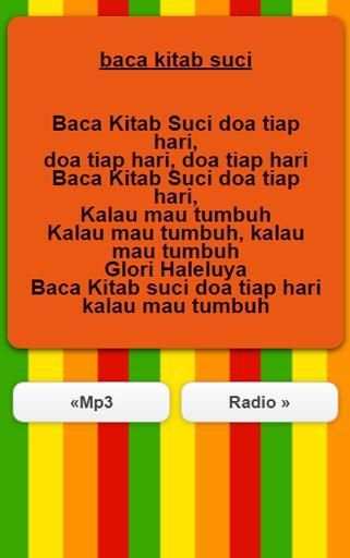 Lagu Anak Sekolah Minggu 2017 screenshot 2