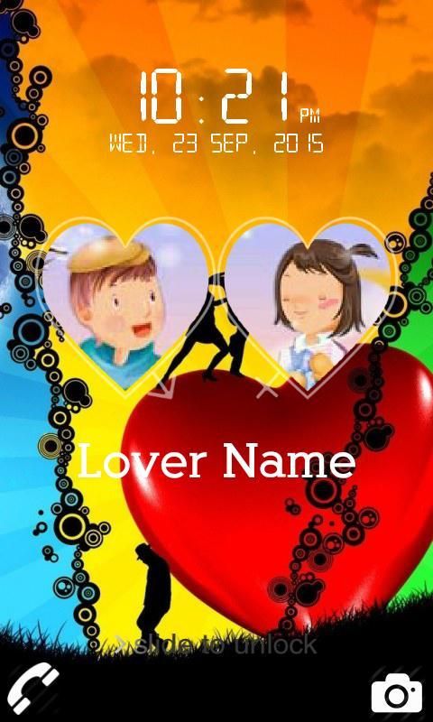 My Photo Love Lock Screen скриншот 8