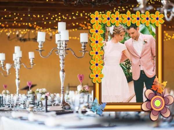 Wedding Pics Frames скриншот 1