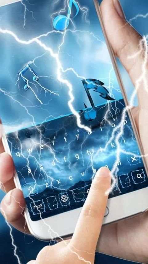Thunder Light Music Keyboard स्क्रीनशॉट 1