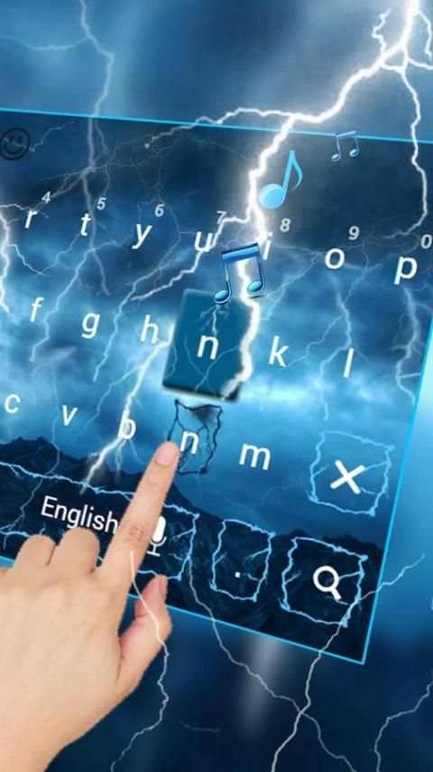 Thunder Light Music Keyboard स्क्रीनशॉट 4