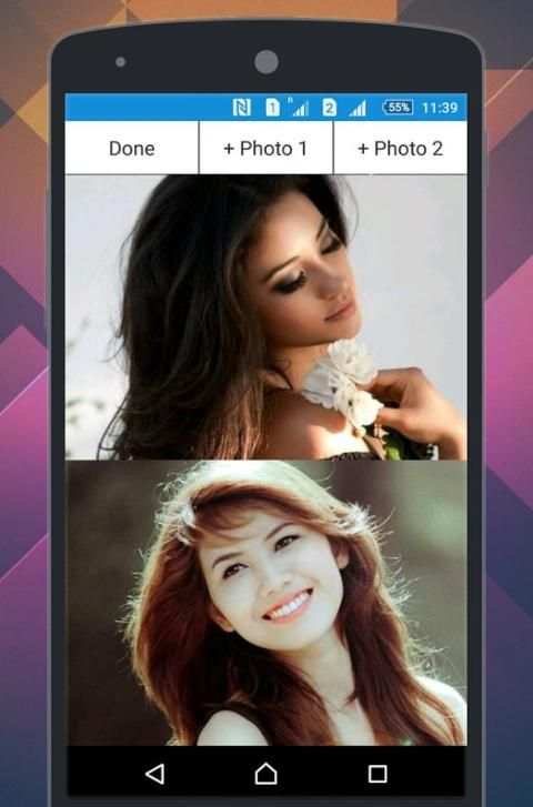 Dual Photo Pattern Lock Screen screenshot 5