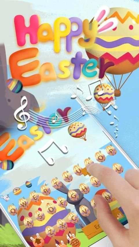 Happy Easter Keyboard to ZY screenshot 1