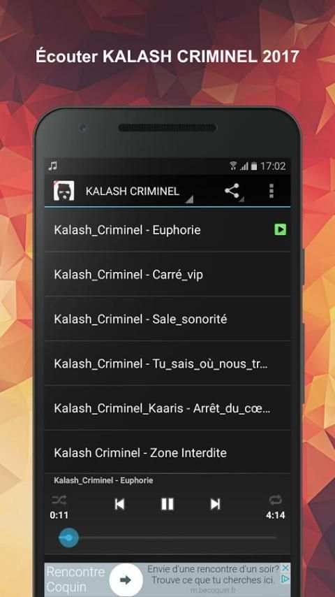 KALASH CRIMINEL MUSIC 3 تصوير الشاشة