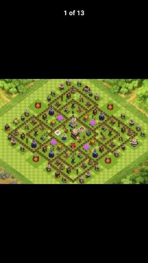 Best COC Base Map स्क्रीनशॉट 1