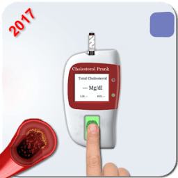 Cholesterol Checker Scan Prank أيقونة