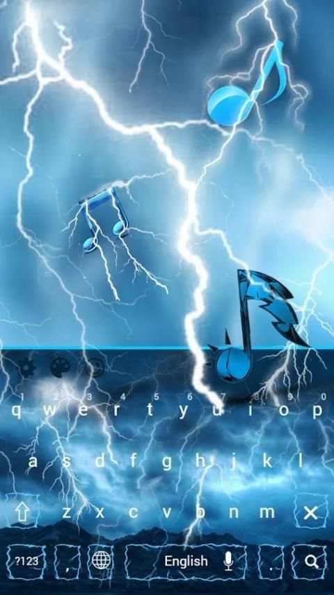 Thunder Light Music Keyboard स्क्रीनशॉट 5