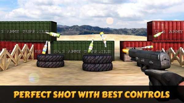 Sniper 3D Bottle Shooting screenshot 8