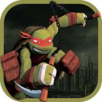Turtle adventure ninja logo
