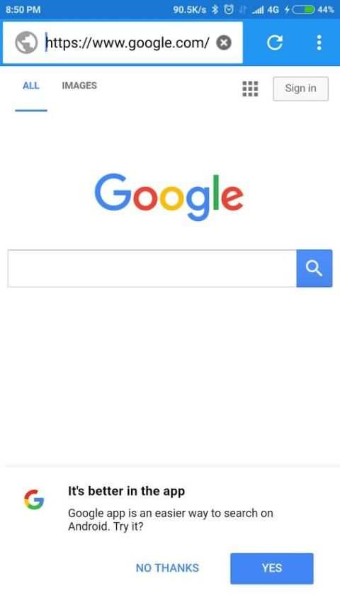 Browser for android screenshot 1