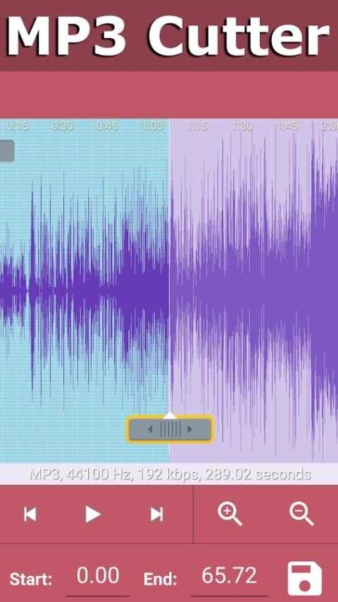 MP3 Cutter and Joiner editor screenshot 4