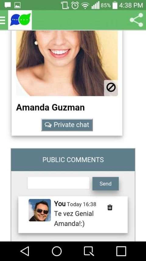 Conoce Personas por Chat screenshot 3