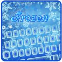 Frozen Keyboard Theme