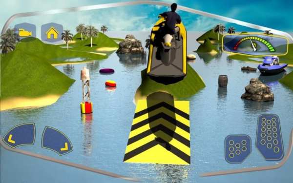 Jet Ski Driving Simulator 3D स्क्रीनशॉट 6