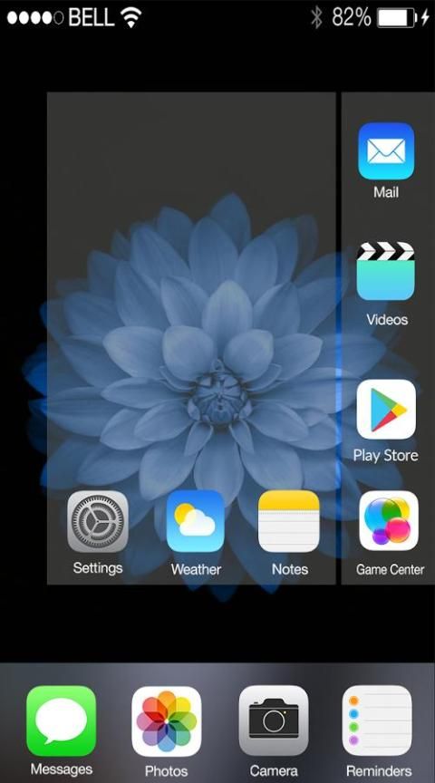 home screen launcher new ios screenshot 1