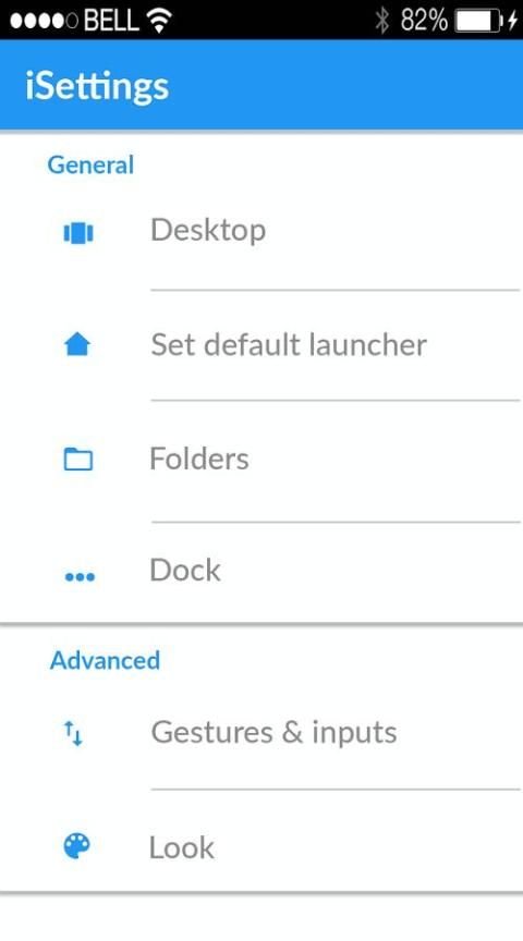 home screen launcher new ios скриншот 2