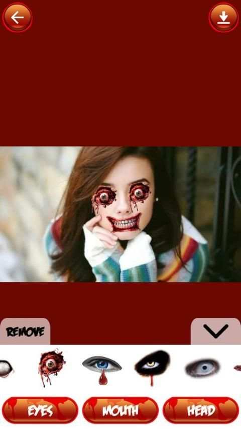 Horror Face Modify स्क्रीनशॉट 2