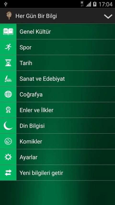 Her Gün Bir Bilgi скриншот 1