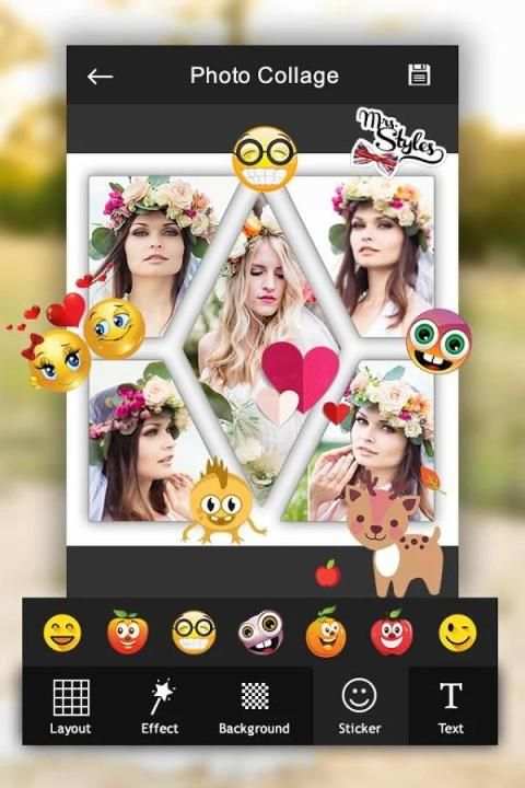 Photo Collage Editor स्क्रीनशॉट 5