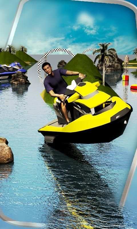 Jet Ski Driving Simulator 3D स्क्रीनशॉट 10
