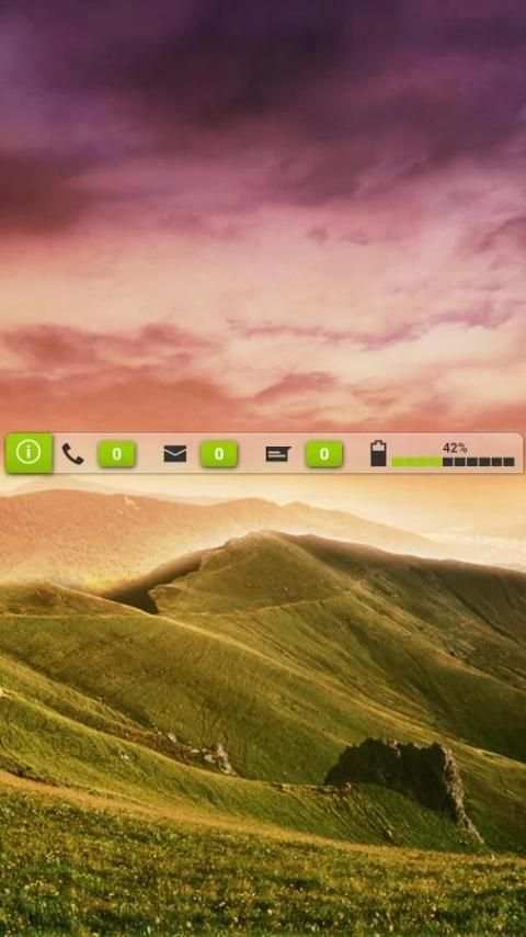 Notibar light UCCW skin screenshot 4