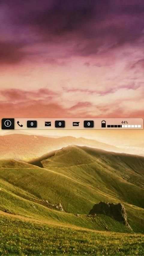 Notibar light UCCW skin screenshot 3