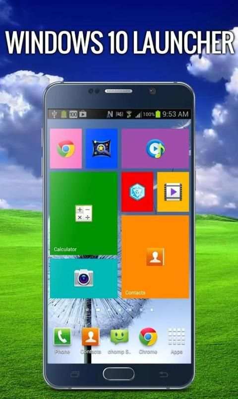 Launcher Theme for Windows 10 screenshot 1